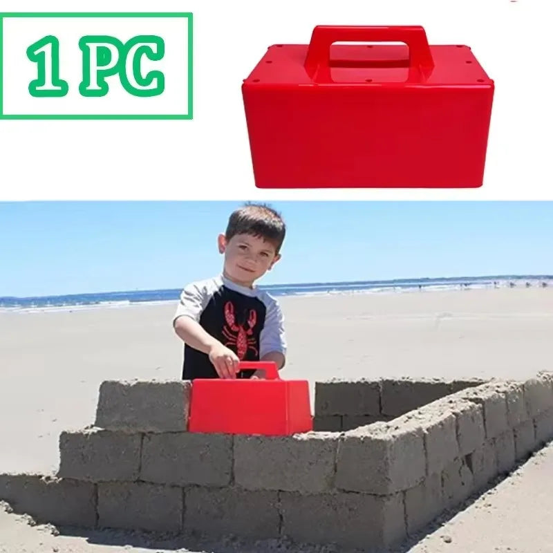 Kids Water Play Beach Toys Sandbox Mold Set Shovel Castle Building Wall Honeycomb Briquette Mold Summer Outdoor Sand Play Game