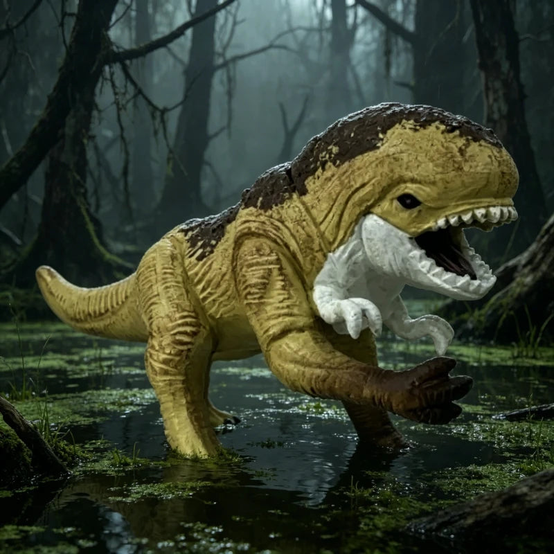 Jurassic Resin Simulation Dinosaur Disguise Collectible Realistic Dinosaur Figurine Model Toy Park World Figure Statue Kids Gift