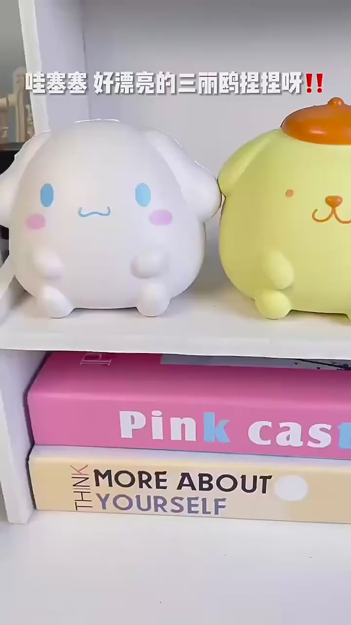 Kuromi Hello Kitty Stress Tabas Squishy Anime Cartoon Free Stuff for Boys Girls Children Pocket Pushy Squeeze Fidget Toys Gift